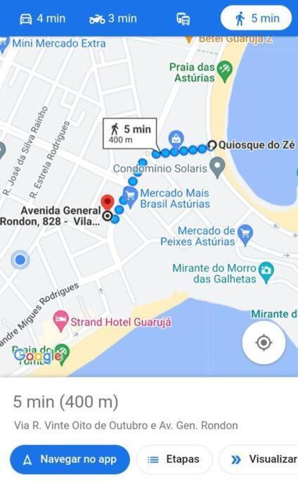Praia Das Asturias Guarujá Eksteriør bilde
