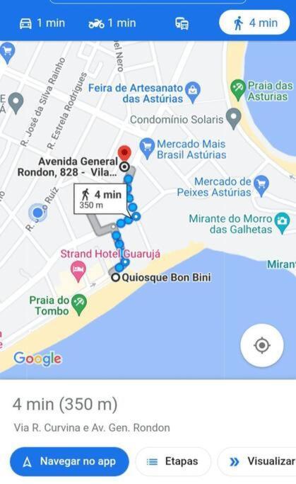 Praia Das Asturias Guarujá Eksteriør bilde